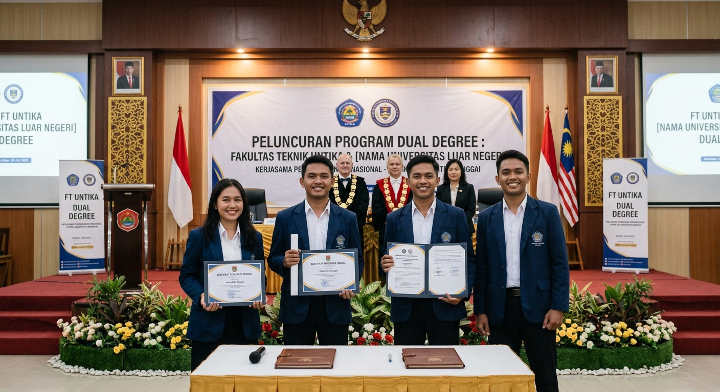 Fakultas Teknik UNTIKA Luncurkan Program Dual Degree