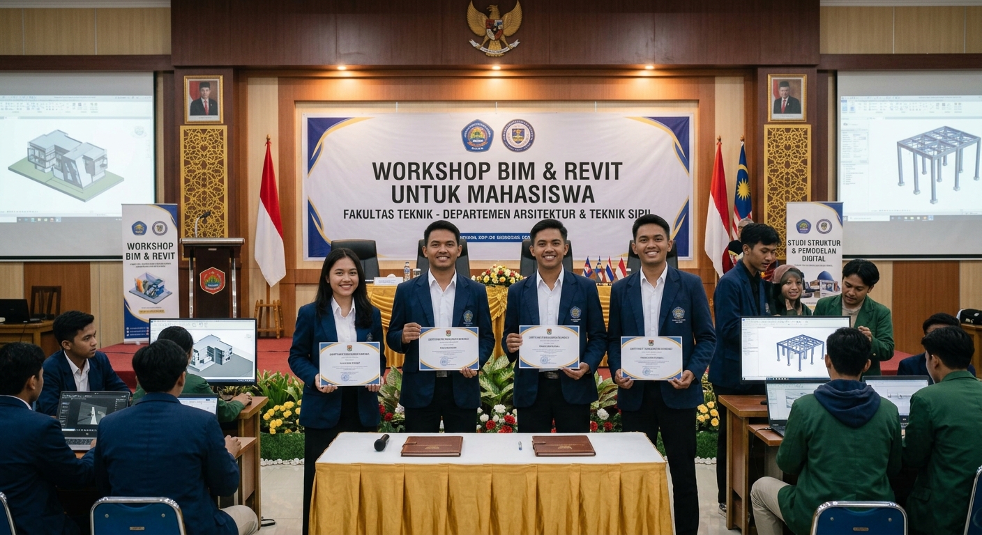 Workshop Revit dan BIM untuk Mahasiswa
