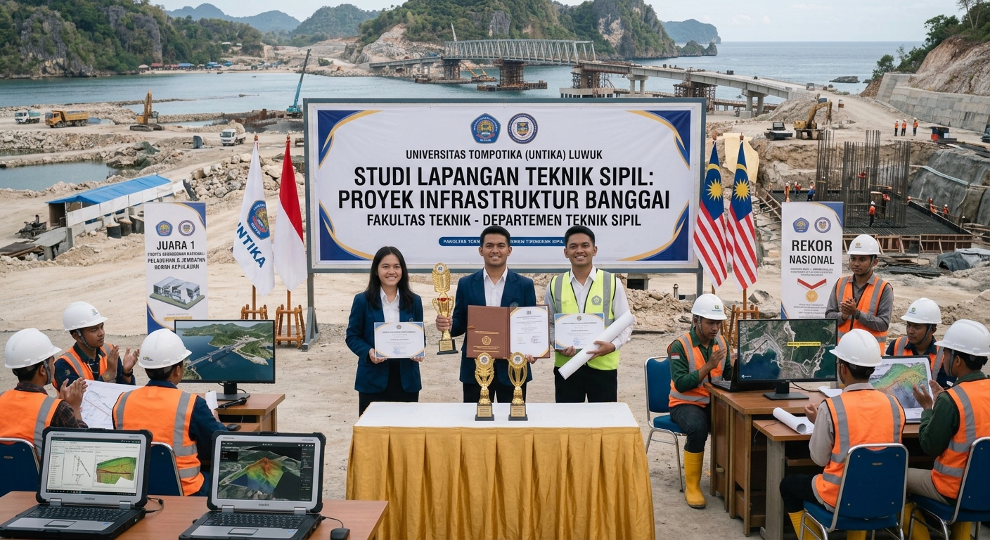 Studi Lapangan Teknik Sipil ke Proyek Infrastruktur